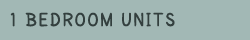 1 Bedroom Units